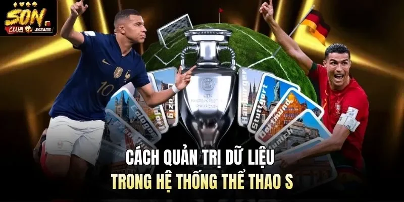 Cách quản trị dữ liệu trong hệ thống thể thao S